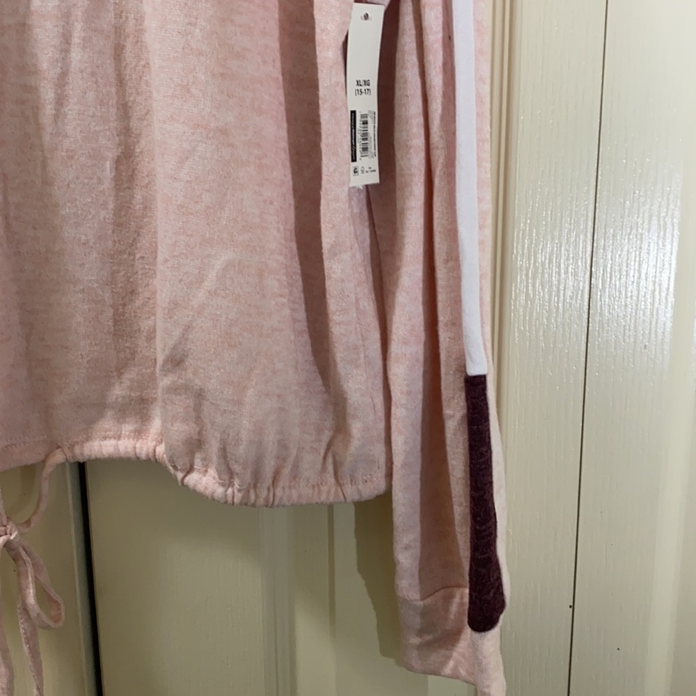 Box Neck Drawstring Sweater - Picture 4 of 5